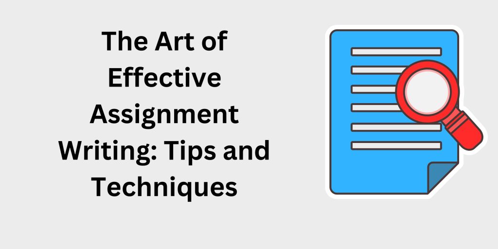 assignment learning techniques